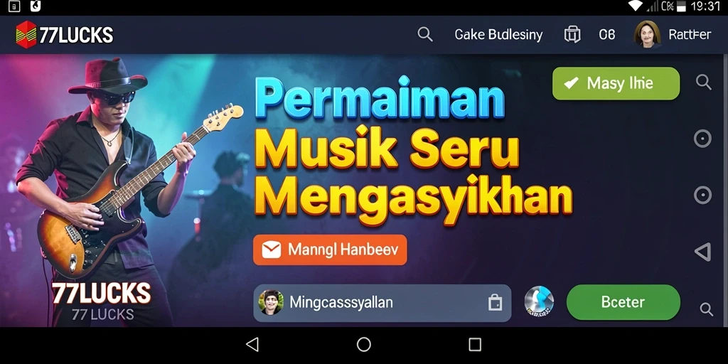 Gameplay <strong>77LUCKS</strong> yang menantang dan menyenangkan.