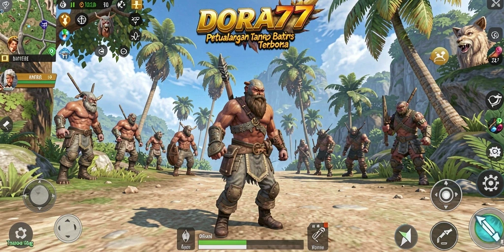 Tangkapan layar menampilkan aksi mendebarkan dalam petualangan Open World.