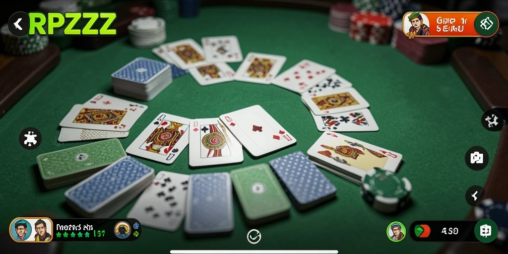 Tampilan gameplay seru dan mendebarkan dari RPZZZ.